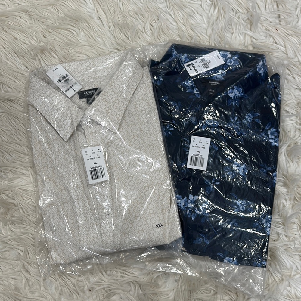 Brand New Express Men’s Dress Shirts